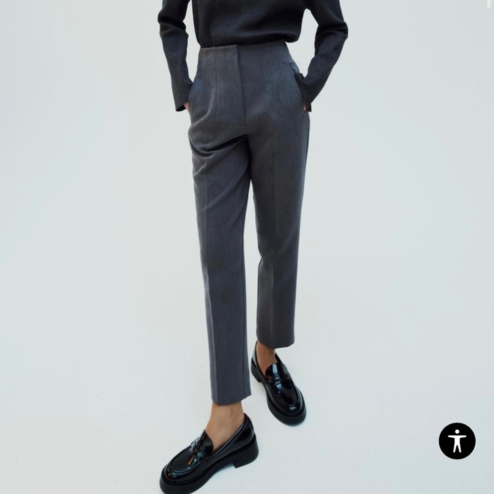 NEW Zara high waist work pants !
